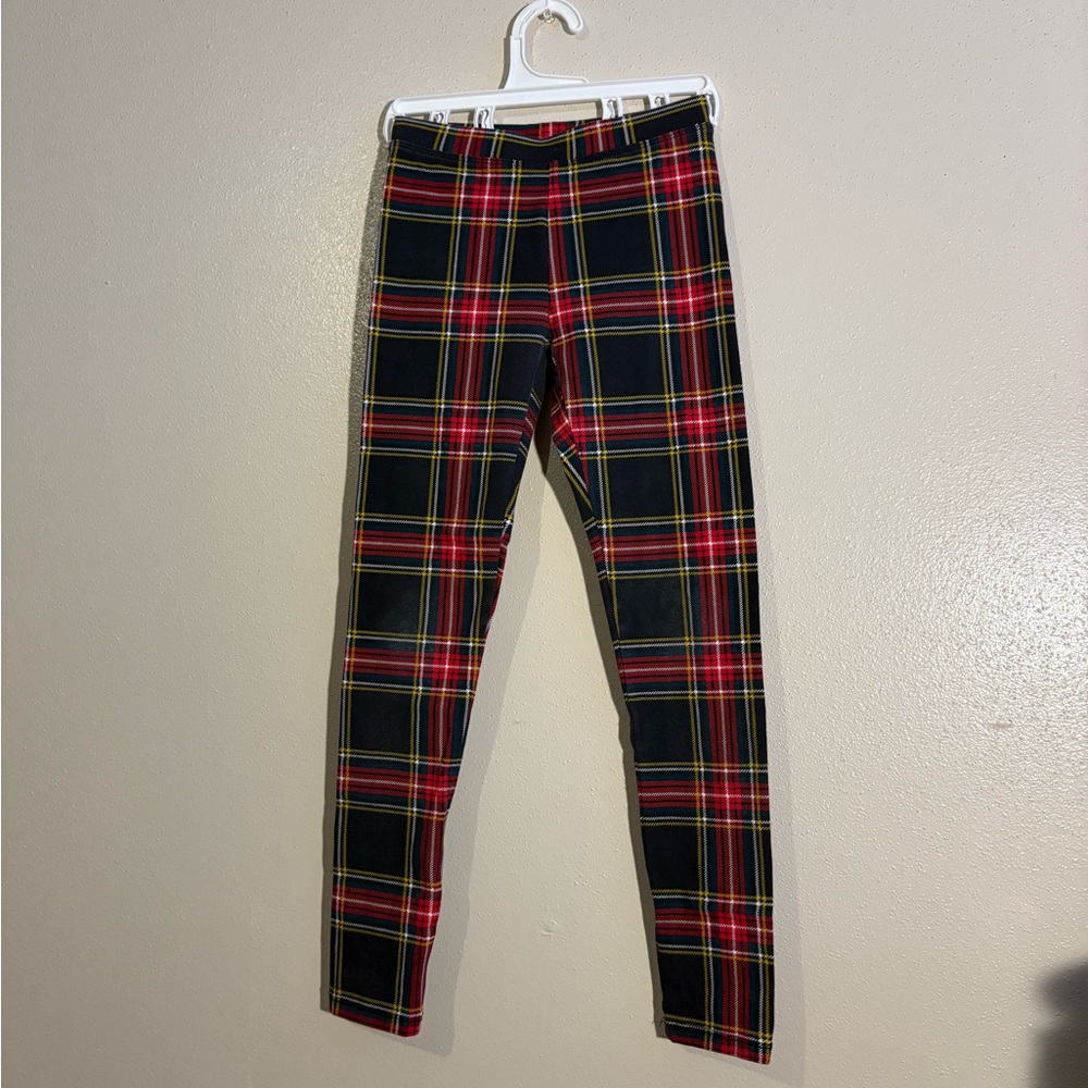 Plaid Kids Leggings